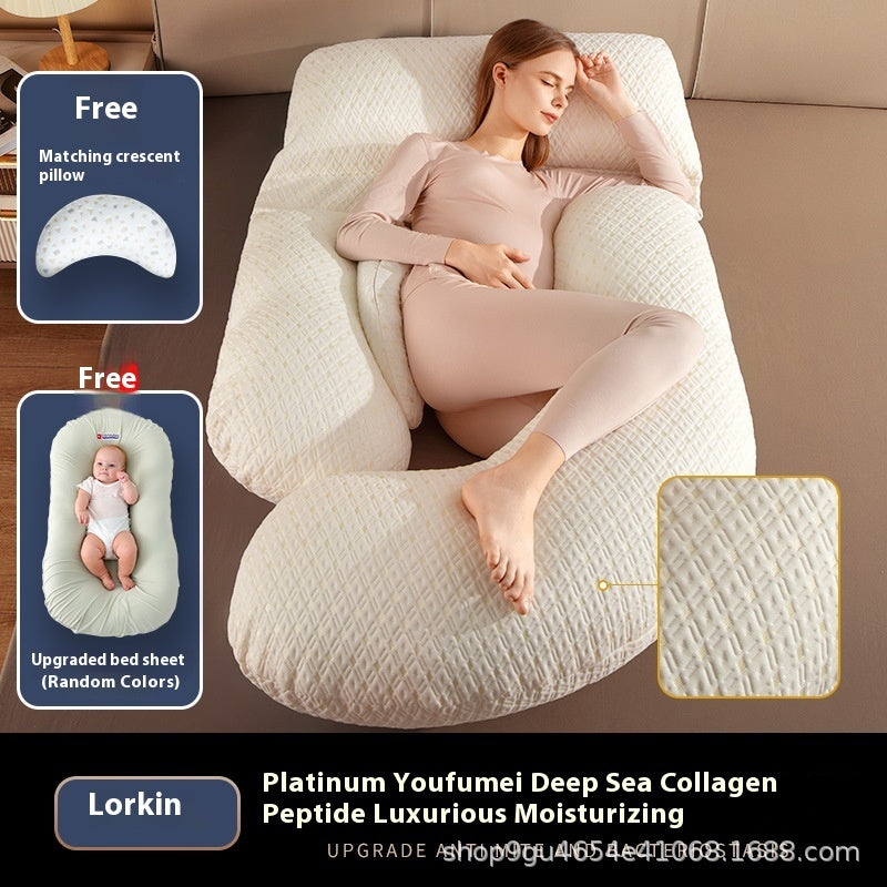 Comfort for Moms-to-Be: Maternity Waist Support Side Pillow
