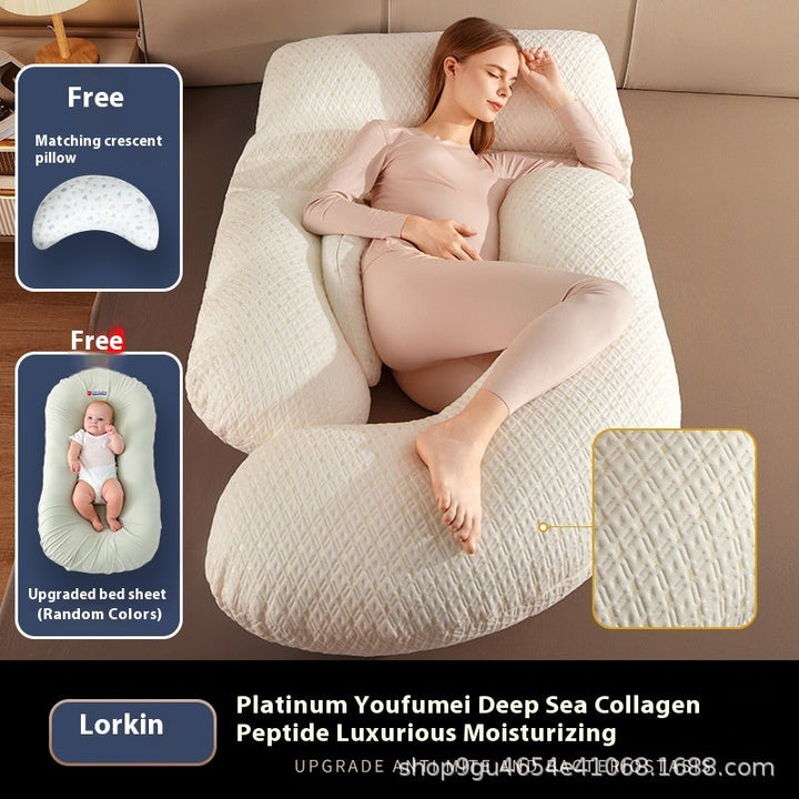 Comfort for Moms-to-Be: Maternity Waist Support Side Pillow
