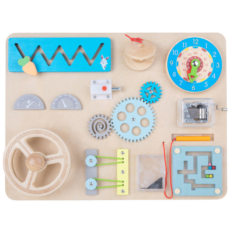 Baby Wooden Science Educational Unlocking Toys