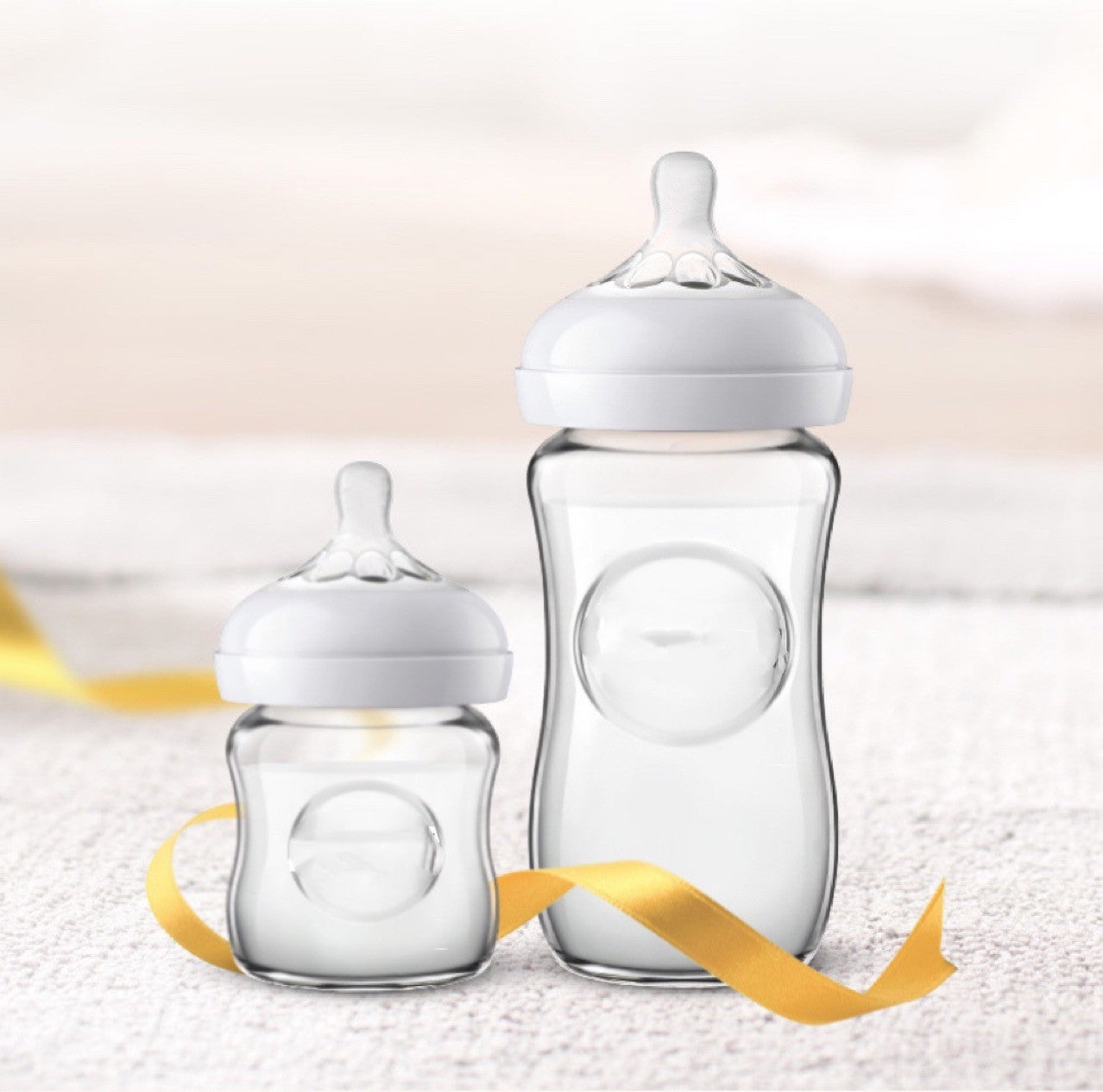 Baby Infant Petal Nipple Feeding Bottle