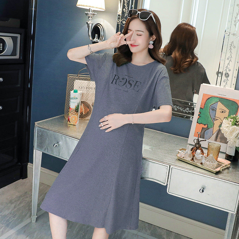 Short Sleeve Maternity Dress