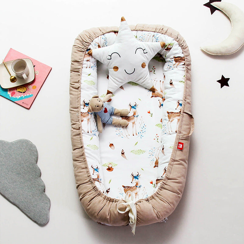 Cotton Bionic Baby Sleep Crib With Isolation Design