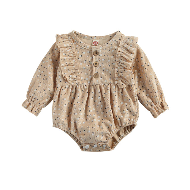 Stylish Solid Color Cute Baby Outfit