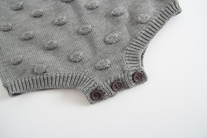 Baby Knitted Sweater Romper
