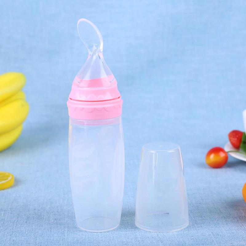 Squeeze Baby Feeding Spoon