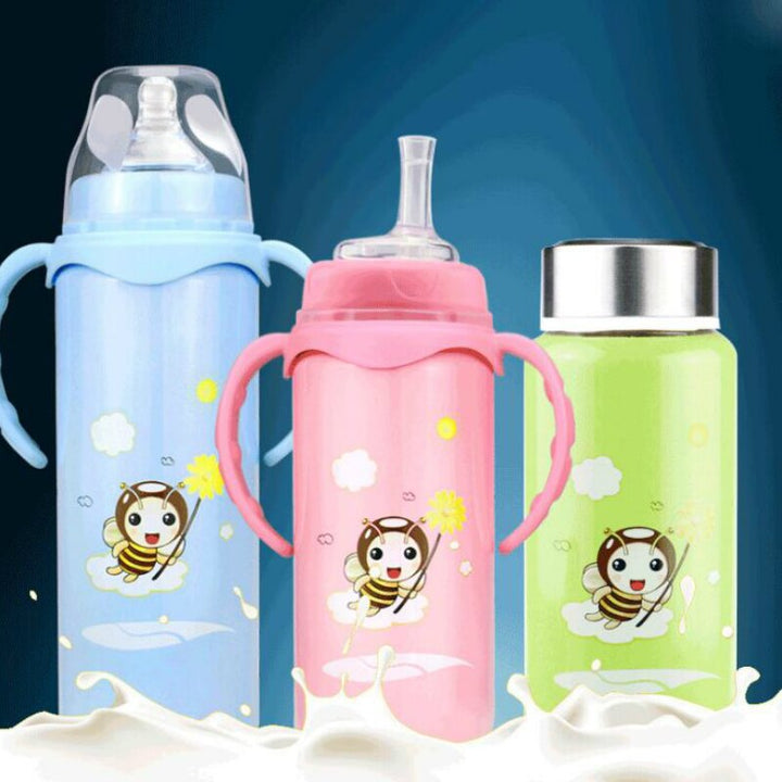 Stainless Steel Insulated Baby Feeding Bottle