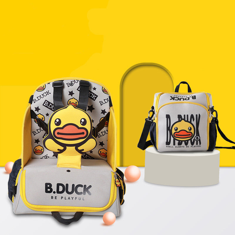 Multifunctional Baby Diaper Backpack Chair Bag