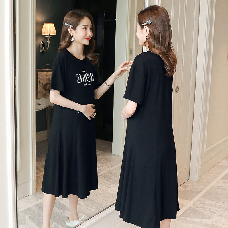 Short Sleeve Maternity Dress