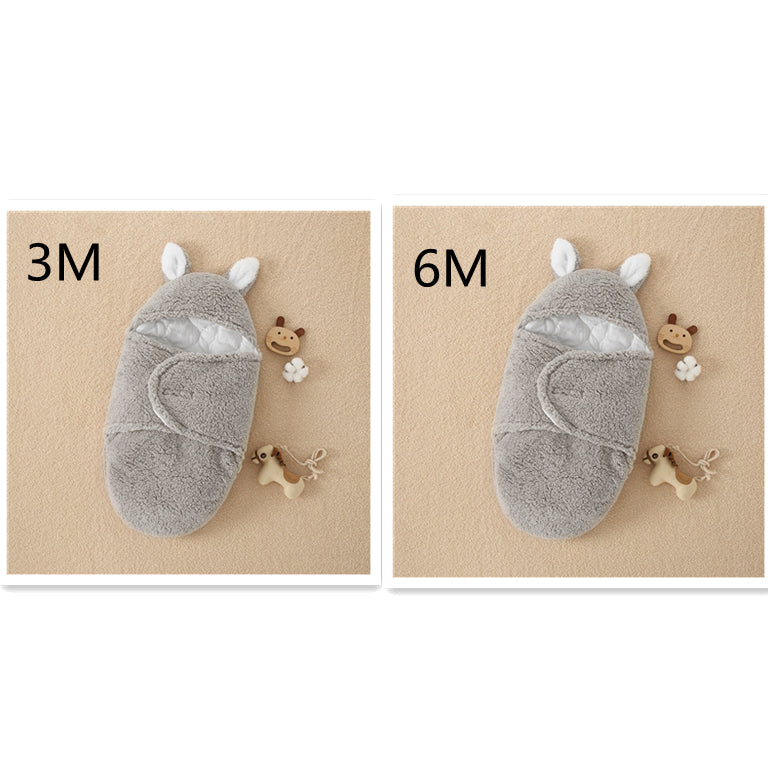 Thickened Cashmere Cartoon Baby Blanket Quilt