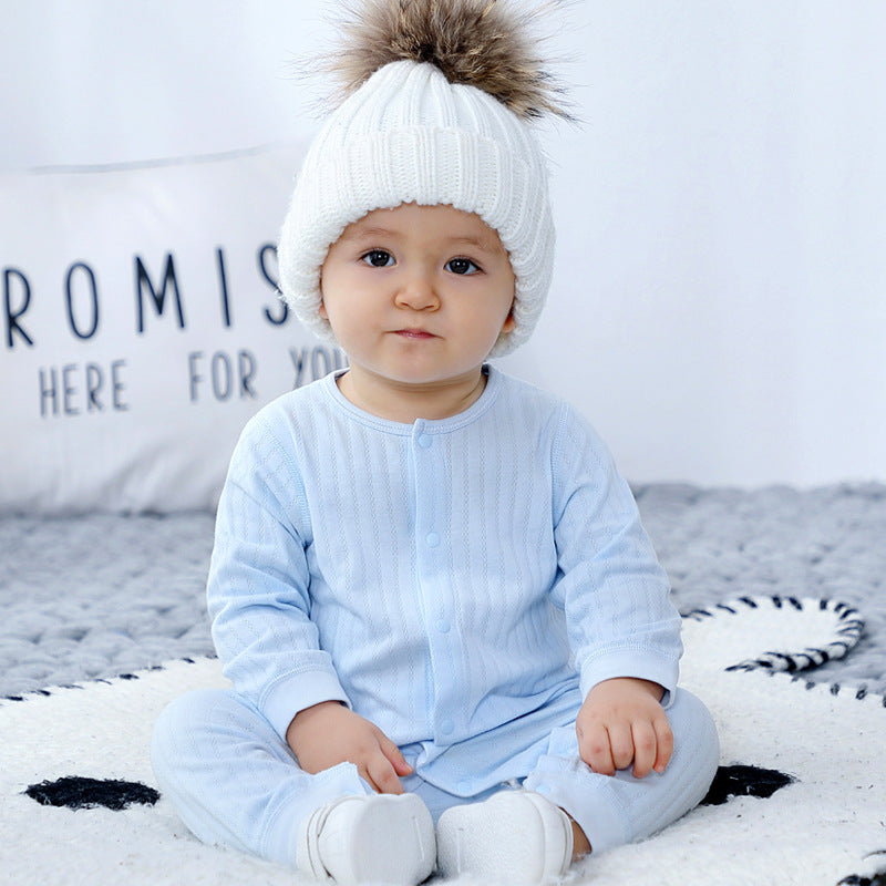 Cotton Baby Onesies Spring Autumn Pajama
