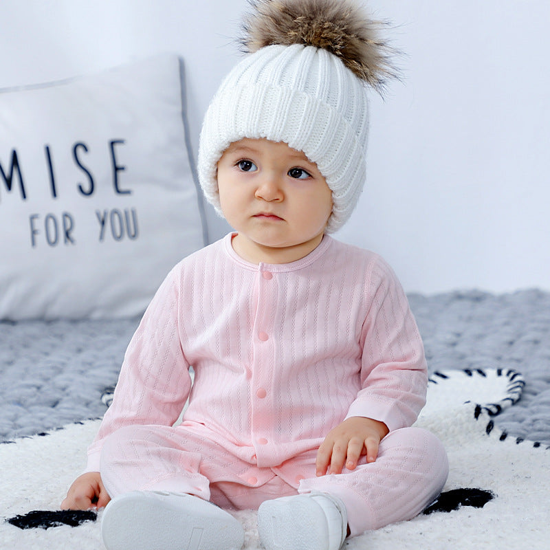 Cotton Baby Onesies Spring Autumn Pajama