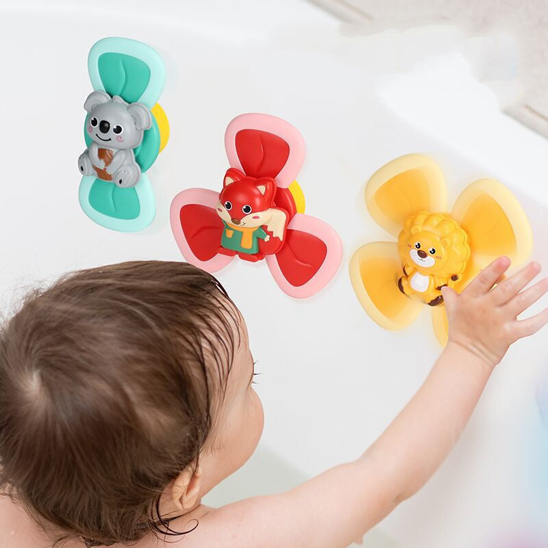 Baby Suction Cup Spinning Bath Water Toys