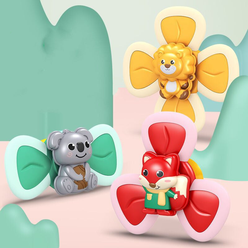Baby Suction Cup Spinning Bath Water Toys