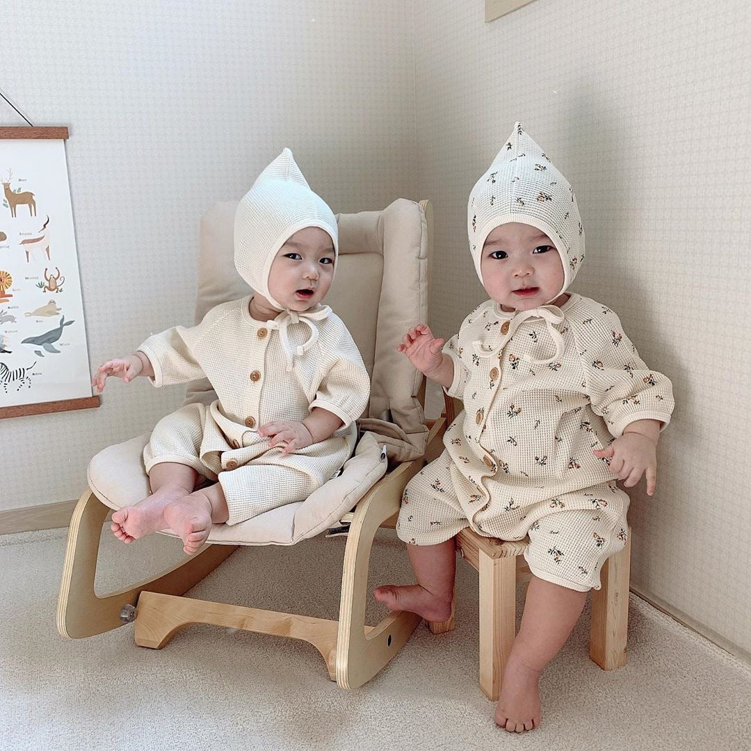 Newborn Baby Short Sleeve Home Romper