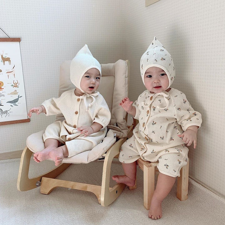 Newborn Baby Short Sleeve Home Romper