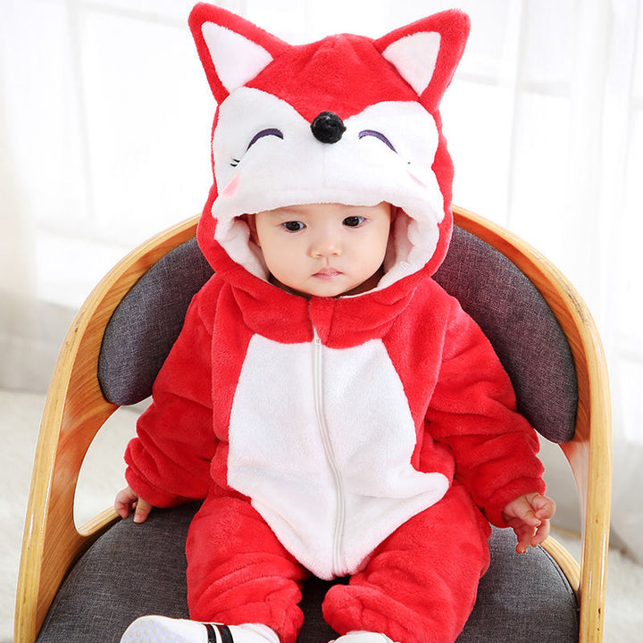 Baby Autumn Winter Warm One-Piece Romper
