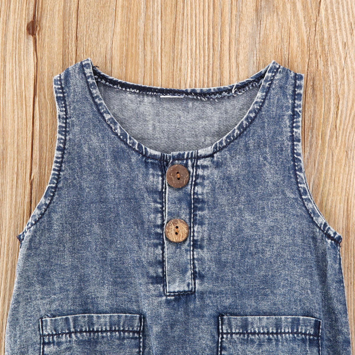 Baby Boy Summer Sleeveless Triangle Romper
