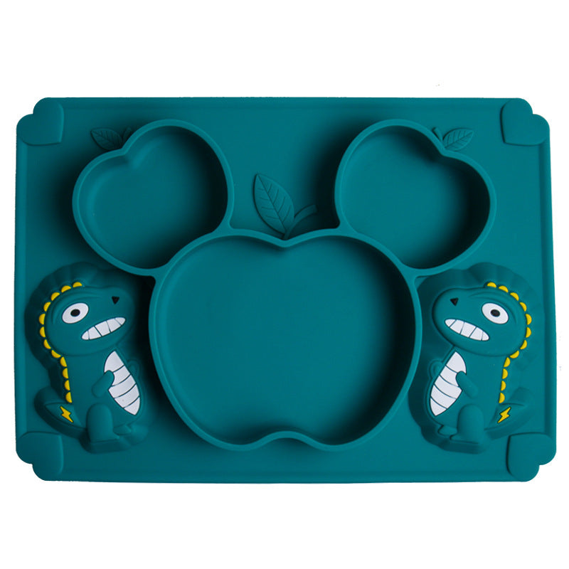 Silicone Baby Training Spoon Cartoon Soft Spoon Set