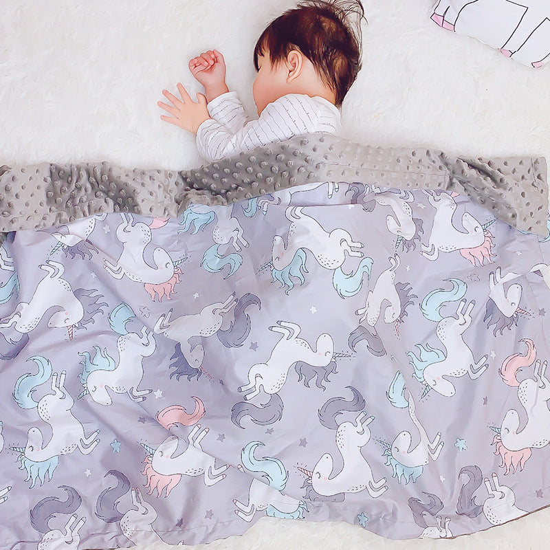 Soothing Baby Security Blanket Doudou Quilt