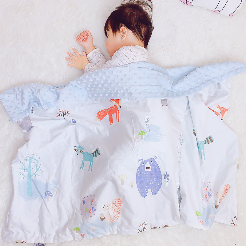 Soothing Baby Security Blanket Doudou Quilt