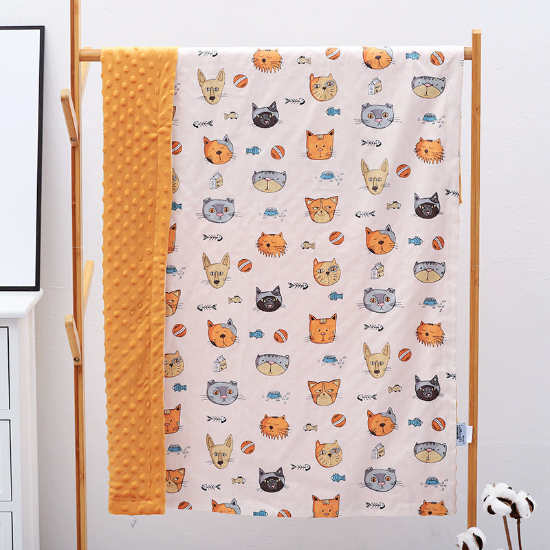Soothing Baby Security Blanket Doudou Quilt