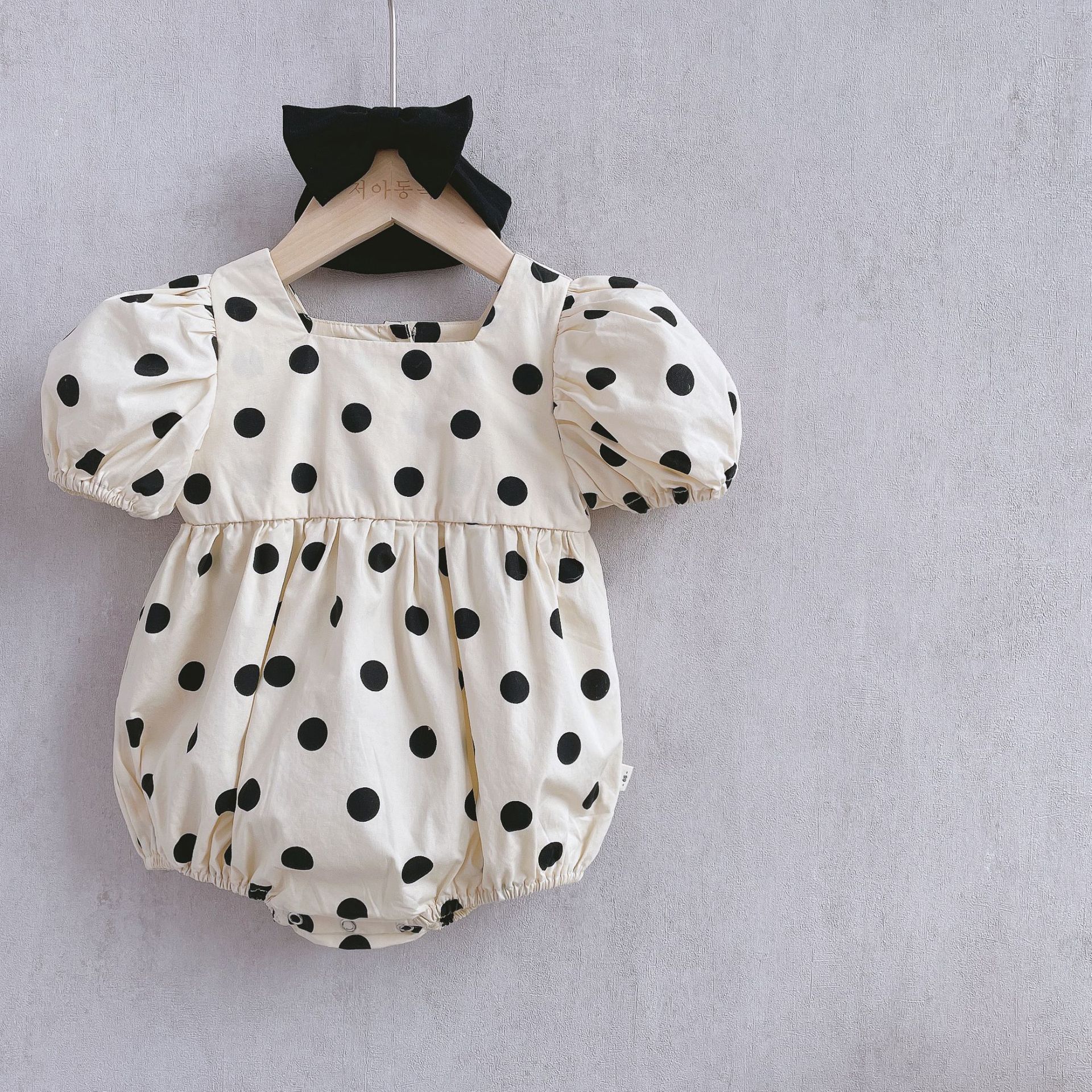 Baby Girl Cotton Summer Princess Romper Outfit