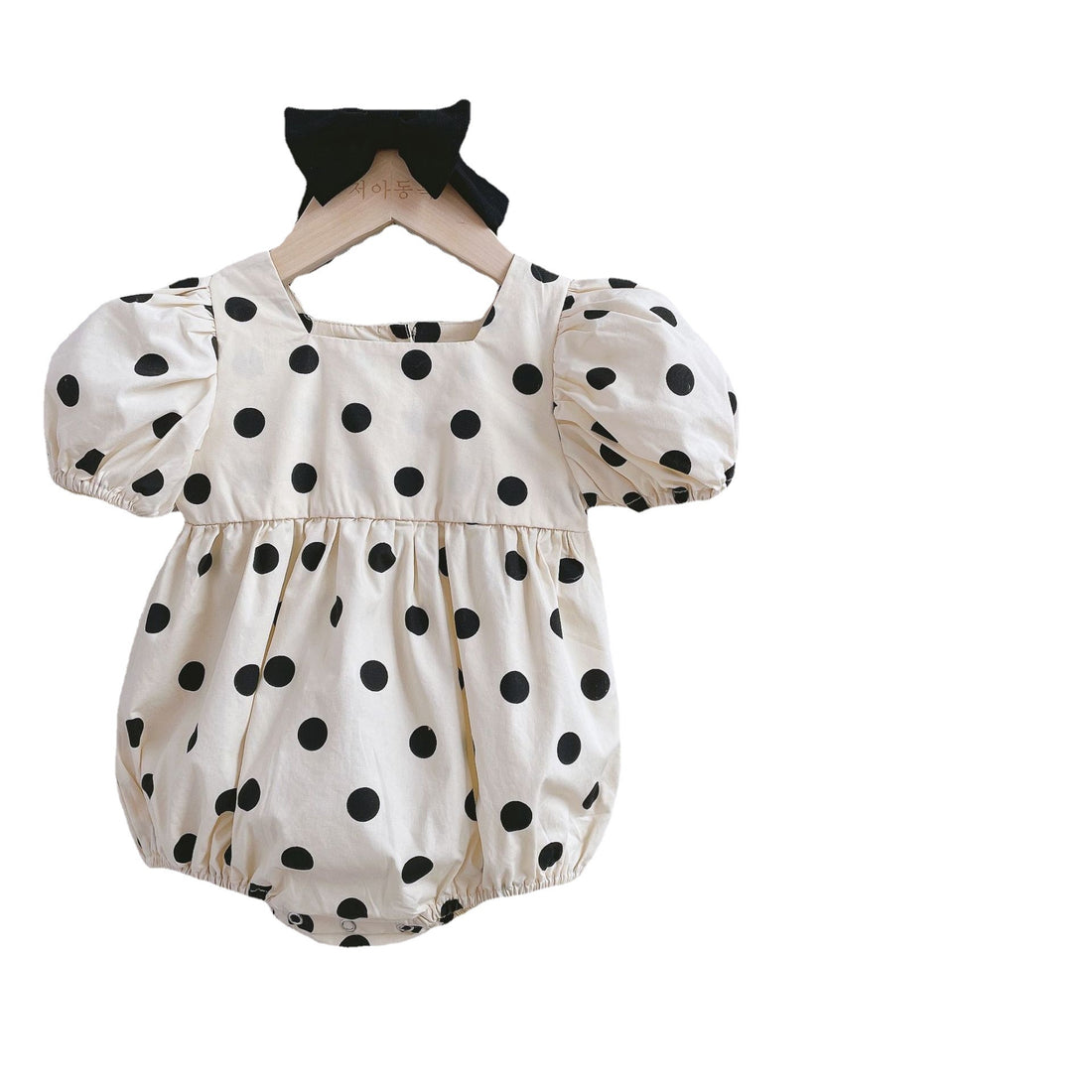 Baby Girl Cotton Summer Princess Romper Outfit