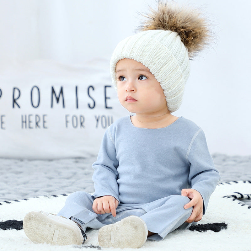 Baby Pajamas Climbing Outfit Set