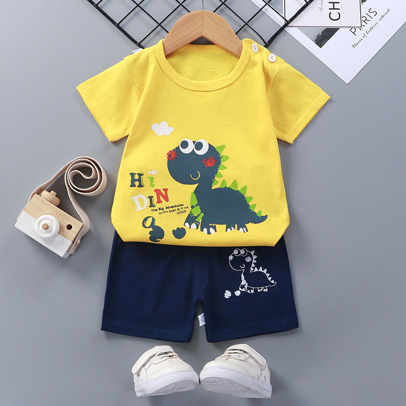 Children’s Cotton Short Sleeve Baby Summer Outfit
