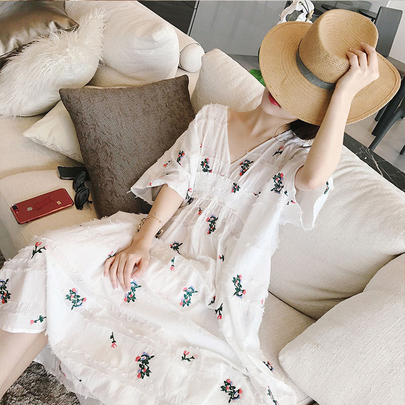 Summer Fashion Maternity Dress