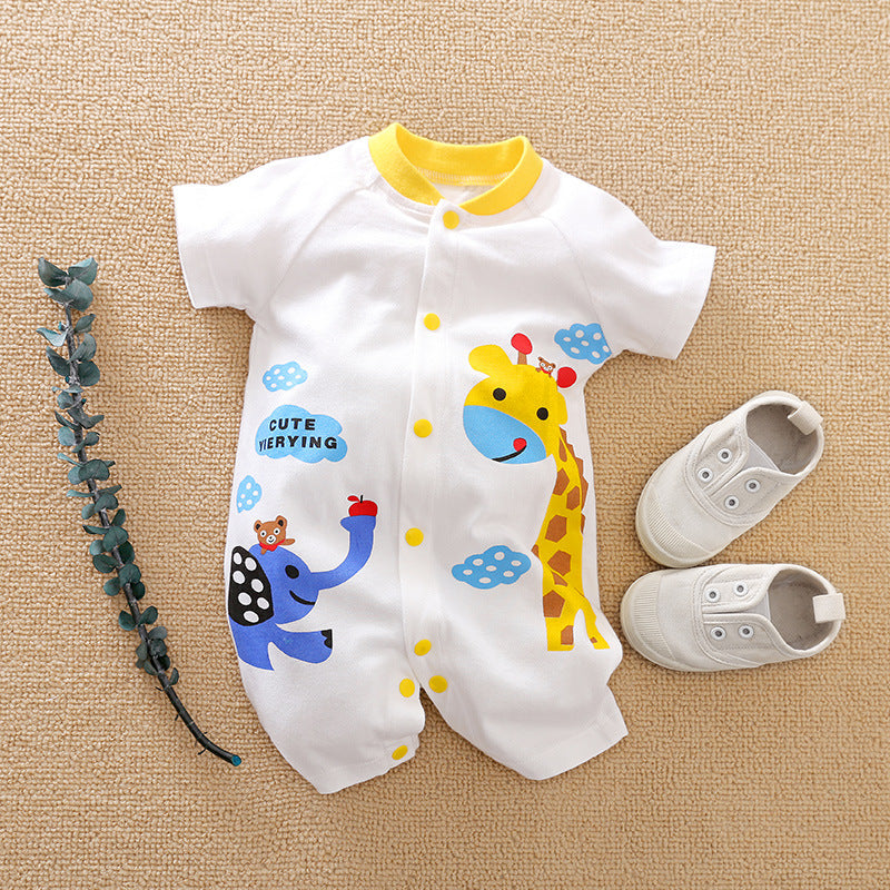Baby Short Sleeve Casual Onesie