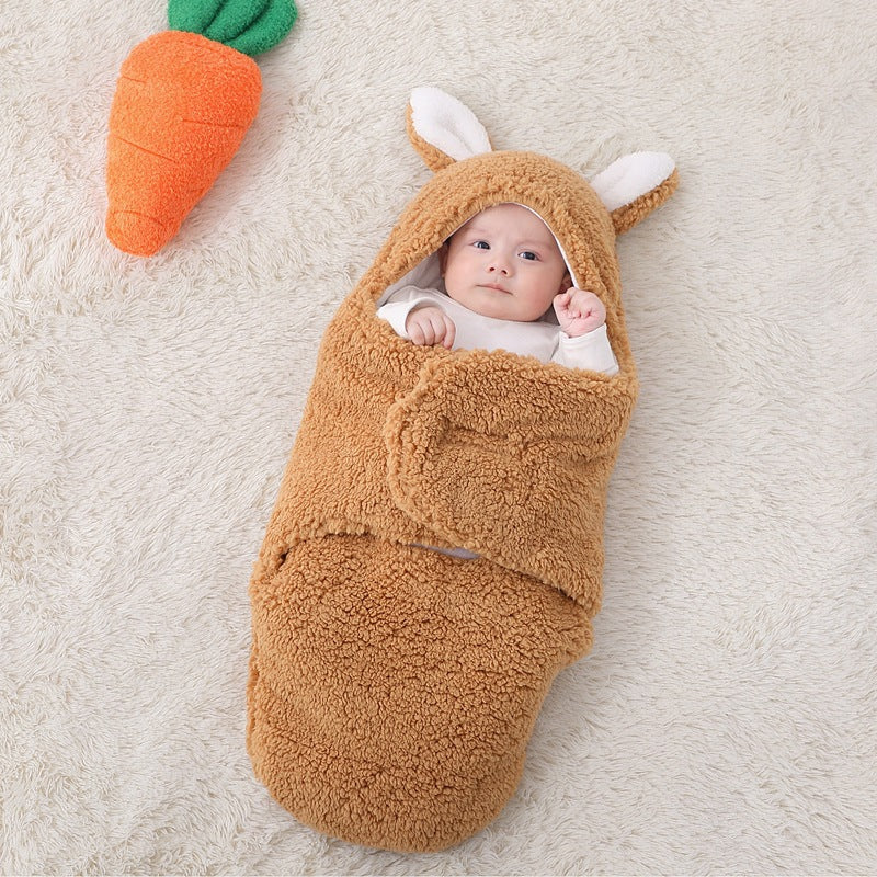 Thickened Cashmere Cartoon Baby Blanket Quilt