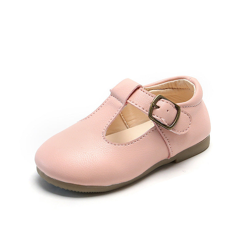 Kids Pea Shoes Versatile Single Baby Shoe