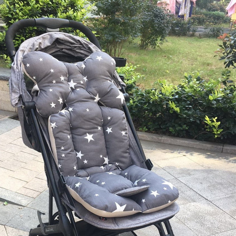 Padded Cotton Baby Stroller Seat Pad