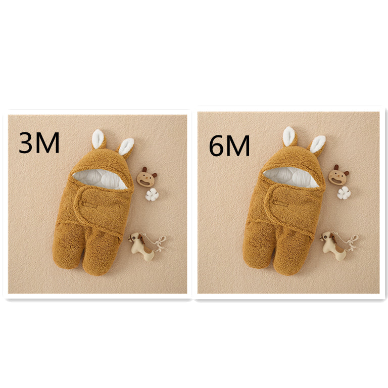 Thickened Cashmere Cartoon Baby Blanket Quilt