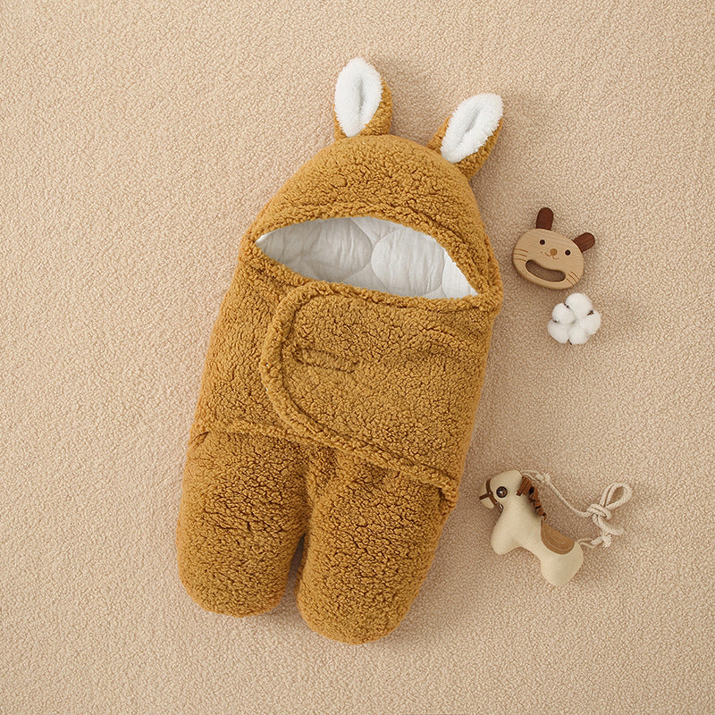 Thickened Cashmere Cartoon Baby Blanket Quilt