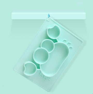 Silicone Suction Cup Baby Feeding Bowl Cartoon Learning Bowl
