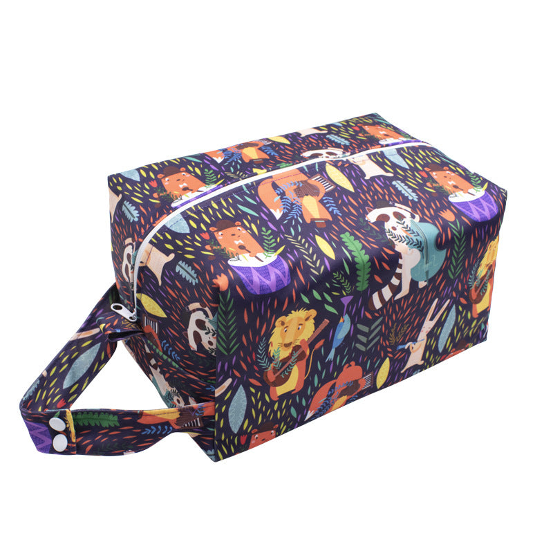 Reusable 3D Baby Travel Diaper Storage Bag