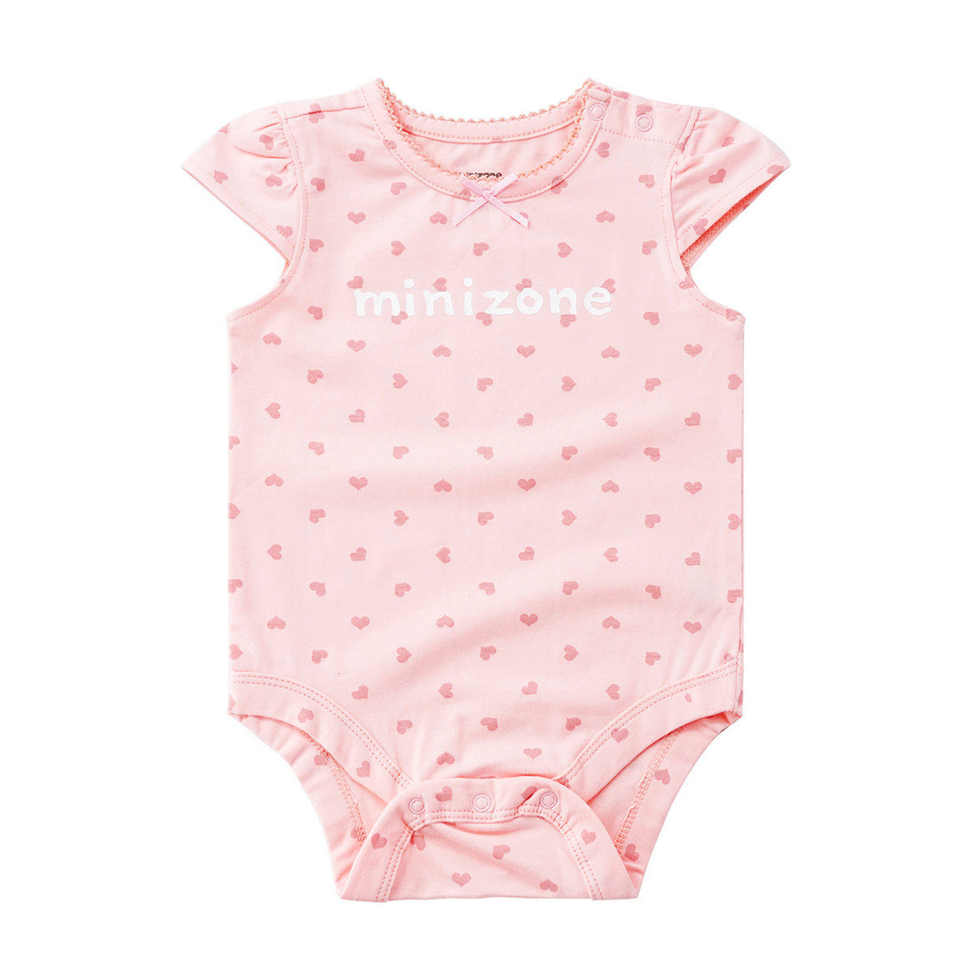 Baby Girls Short Sleeve Onesie Romper
