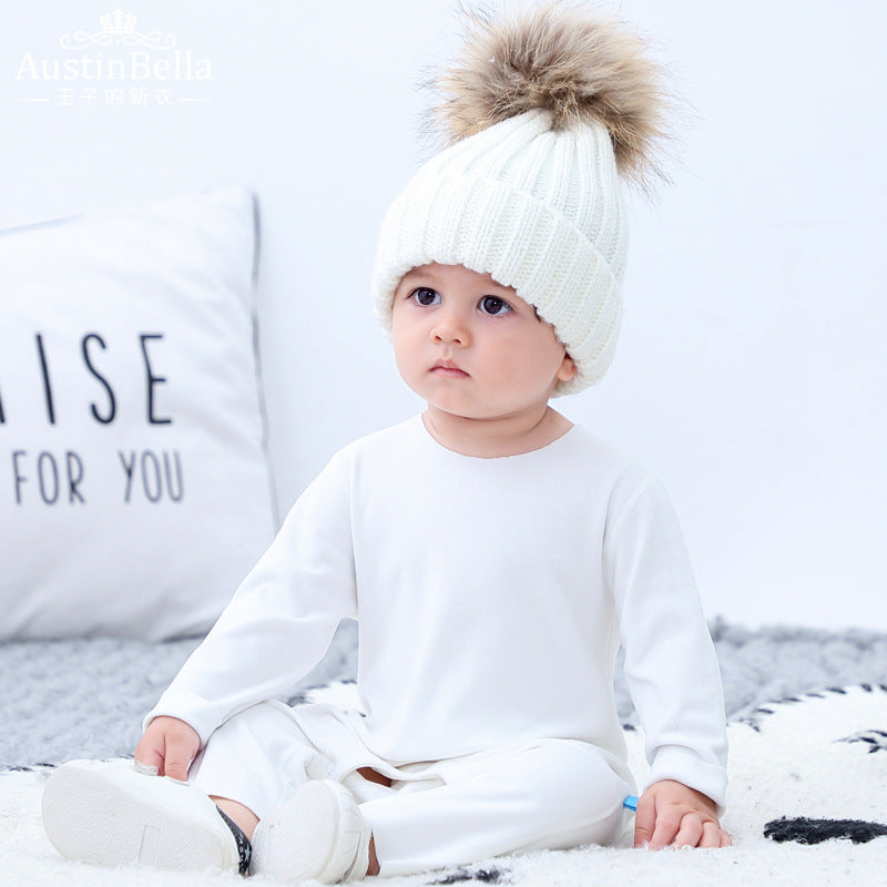Baby Pajamas Climbing Outfit Set