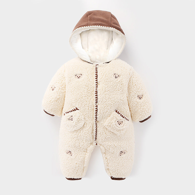 Cotton Cartoon Baby One-Piece Outfit