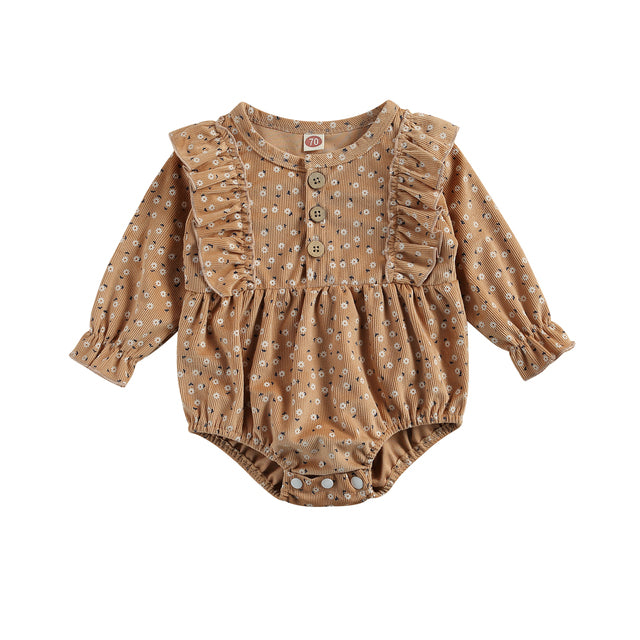 Stylish Solid Color Cute Baby Outfit