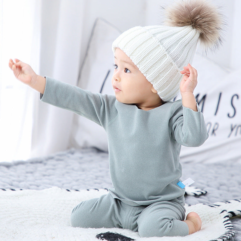 Baby Pajamas Climbing Outfit Set
