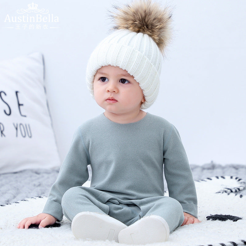 Baby Pajamas Climbing Outfit Set