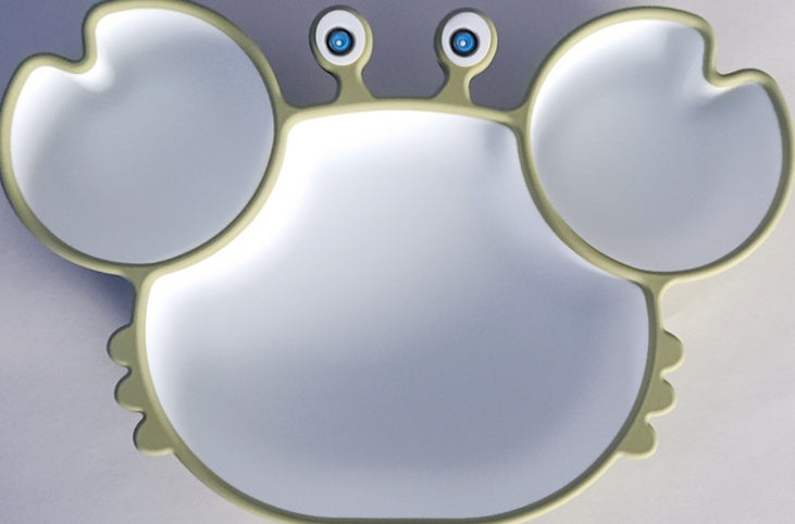 Silicone Non-Slip Baby Feeding Bowl Plate Set