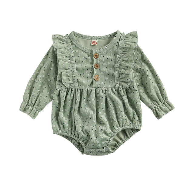 Stylish Solid Color Cute Baby Outfit