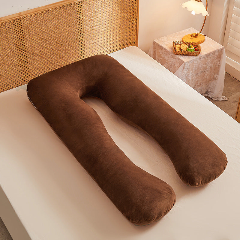 U-Shaped Cotton Maternity Pillow Removable Washable