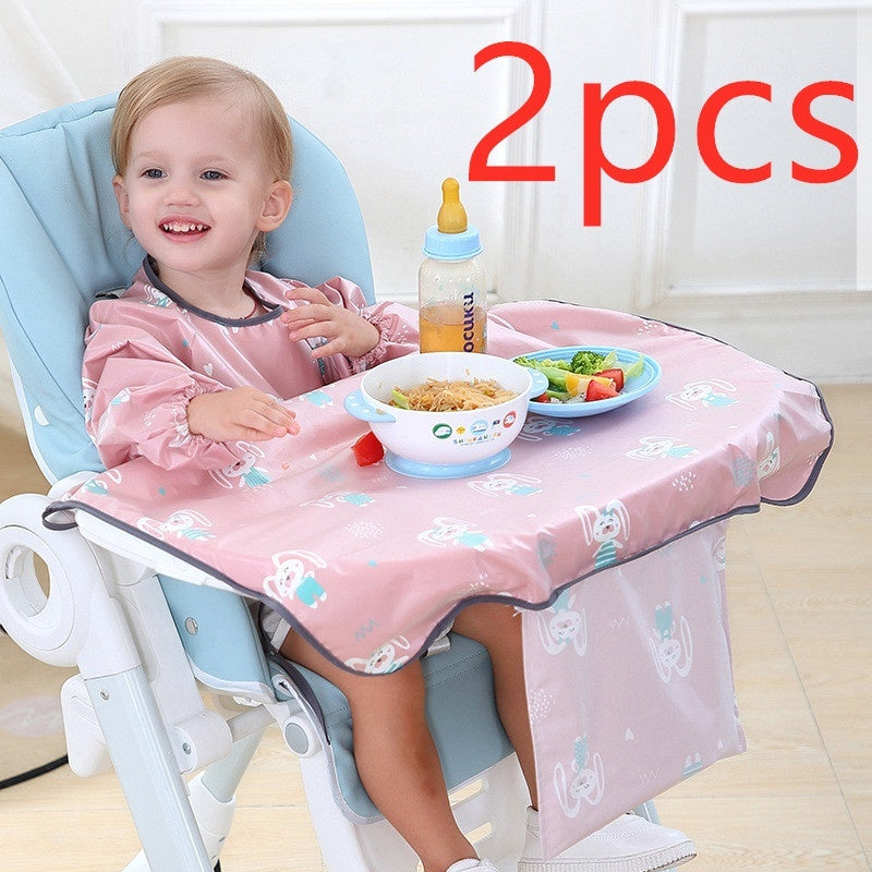 Baby Dining Chair Bib Cover Feeding Gown