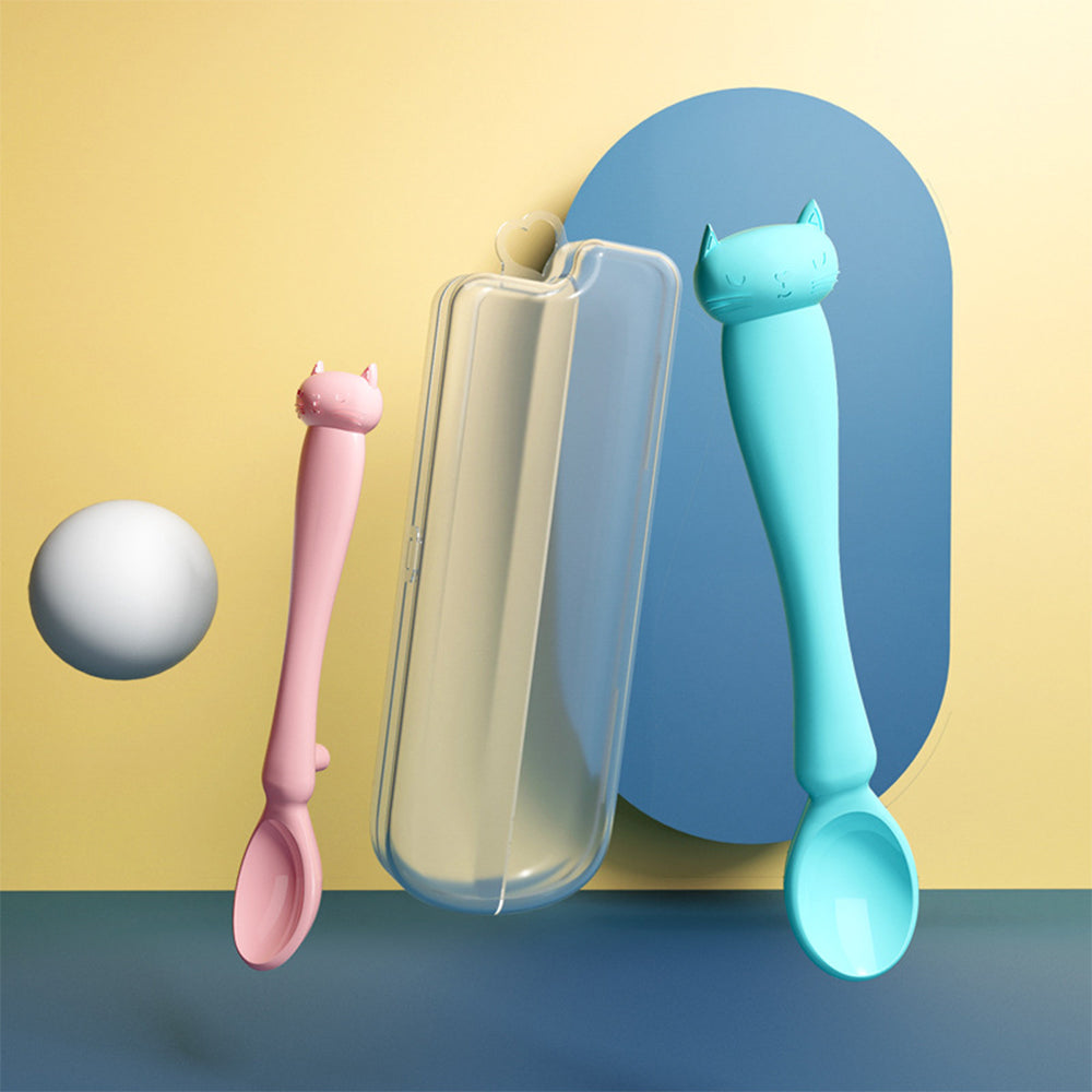 Silicone Newborn Baby Feeding Spoon Water Supplement