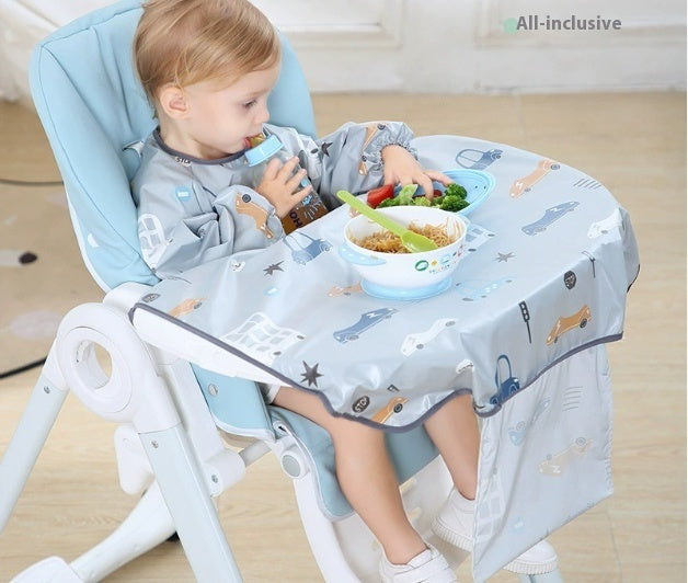Baby Dining Chair Bib Cover Feeding Gown